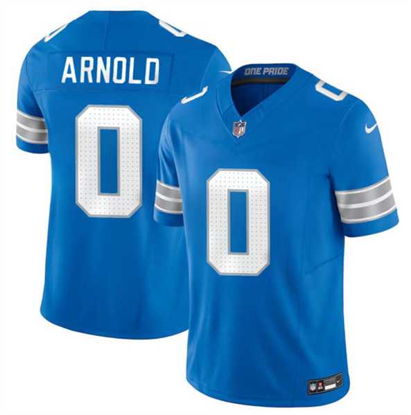 Men & Women & Youth Detroit Lions #0 Terrion Arnold New Blue 2024 Draft F.U.S.E. Vapor Limited Football Stitched Jersey->utah hockey club->NHL Jersey